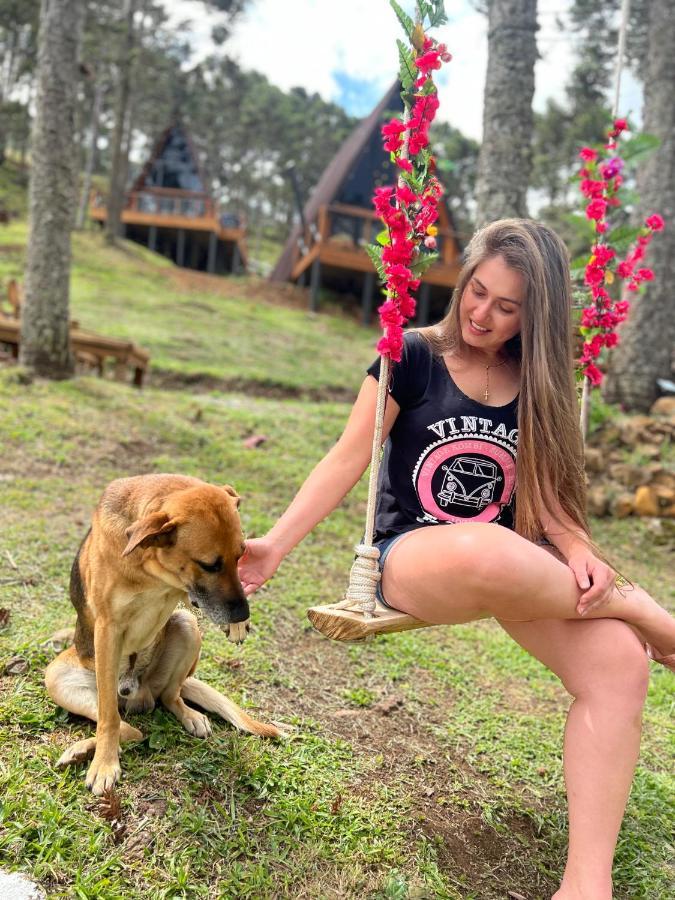 Urubici - Cabana Da Montanha Mundo Novo  Buitenkant foto